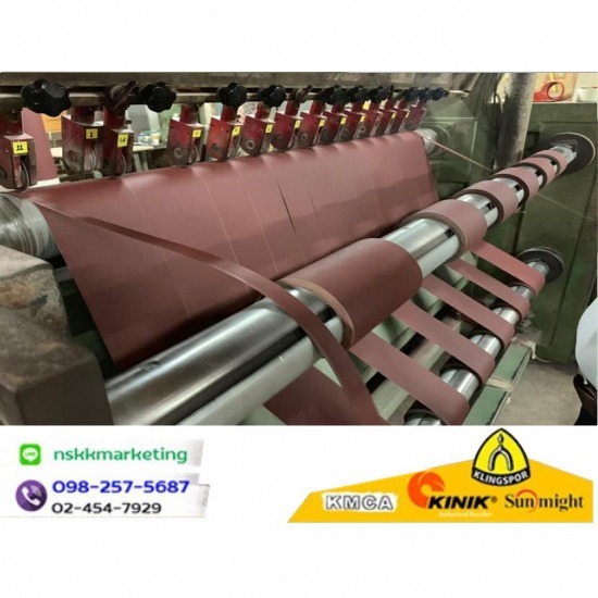 โรงงานผลิตผ้าทรายสายพาน เครื่องจักรตัดผ้าทราย ทรายม้วน โรงงานผลิตผ้าทรายสายพาน เครื่องจักรตัดผ้าทราย ทรายม้วน